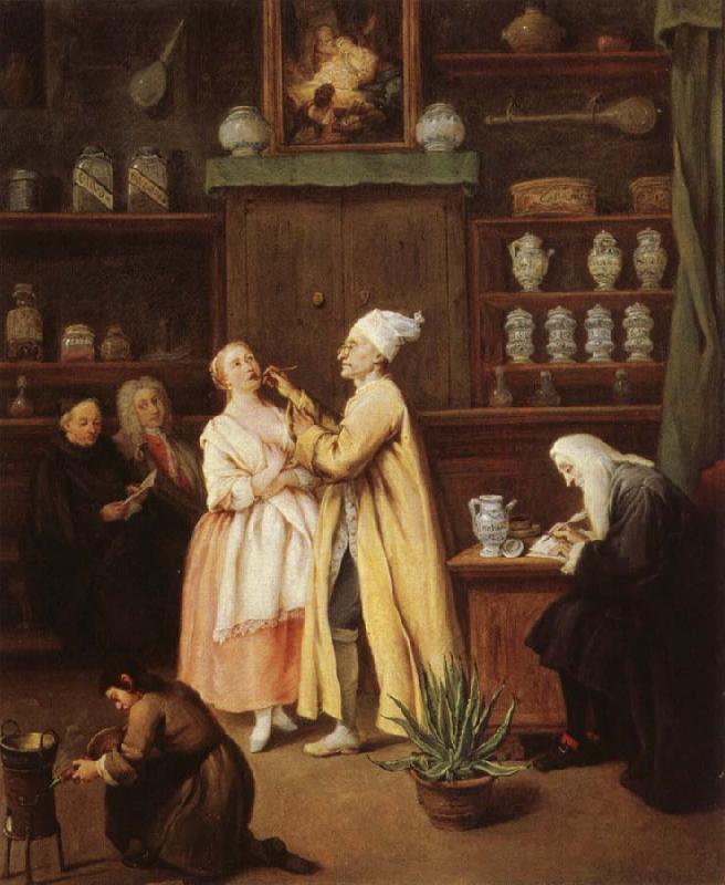 Pietro Longhi The Spice-Vendor's Shop